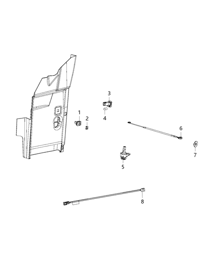 2016 Ram 3500 Lighting, Interior Diagram 2