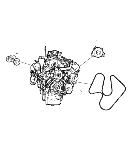 2007 Jeep Commander Alternator Diagram 1