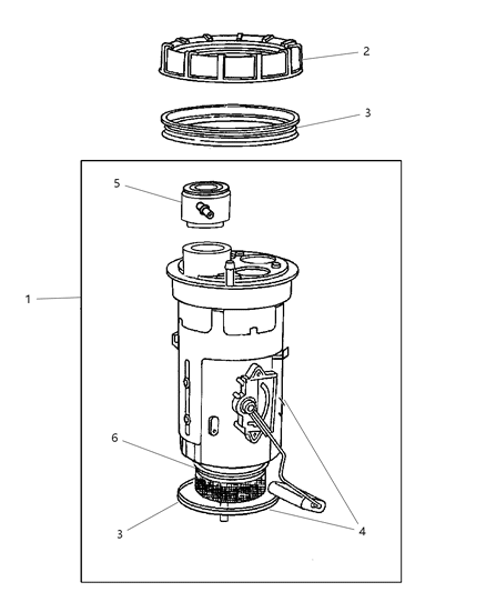 1999 Jeep Wrangler Fuel Module Diagram