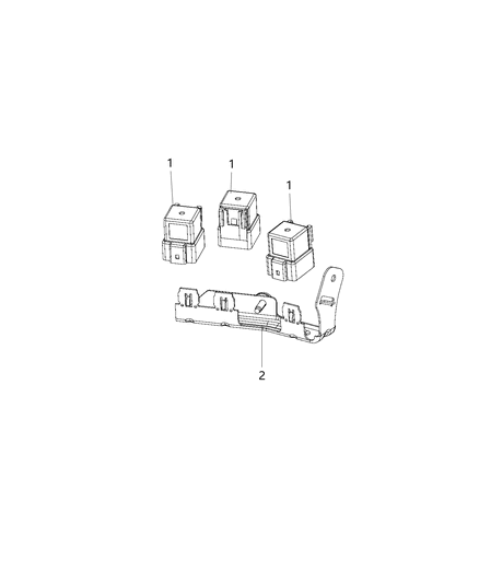 2014 Chrysler Town & Country Relay - Diesel Diagram