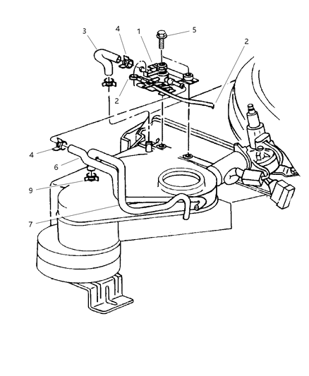 1997 Dodge Viper Heater Plumbing Diagram