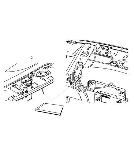 2012 Jeep Grand Cherokee Global Positioning Diagram