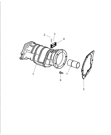 1998 Dodge Durango Extension Diagram