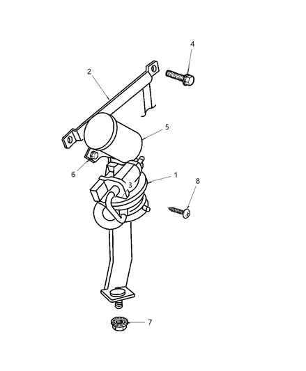 2001 Dodge Ram 3500 Leak Detection Pump Diagram