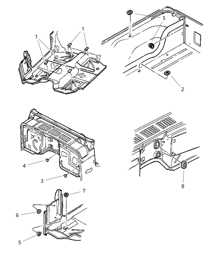 1999 Jeep Wrangler Plugs Diagram