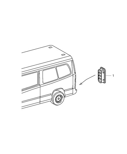 2008 Dodge Sprinter 2500 Ventilation Flap Diagram