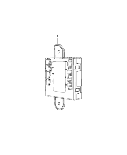 2018 Ram 3500 Module, Door Diagram