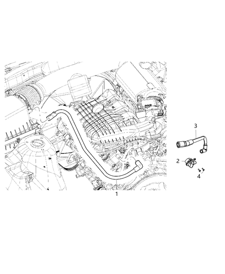 2019 Dodge Grand Caravan Crankcase Ventilation Diagram