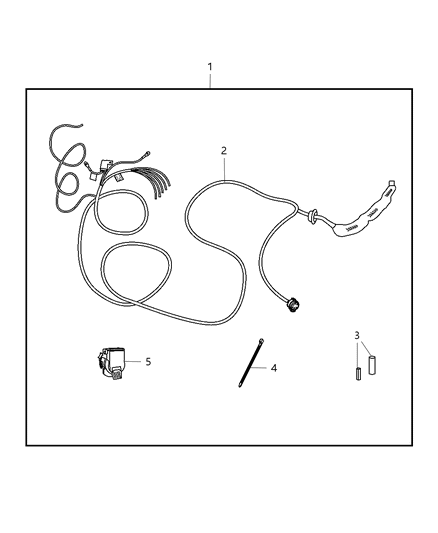 2009 Dodge Journey Wiring Kit - Trailer Tow Diagram