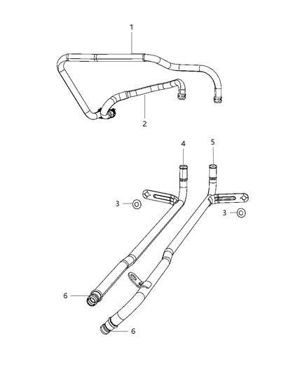 2010 Jeep Grand Cherokee Heater Plumbing Diagram 2