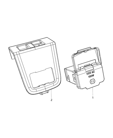 2018 Jeep Wrangler Power Inverter Outlet Diagram