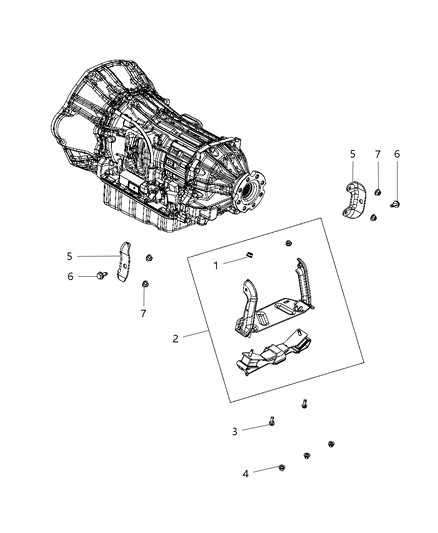 2011 Ram 3500 Structural Collar Diagram 2