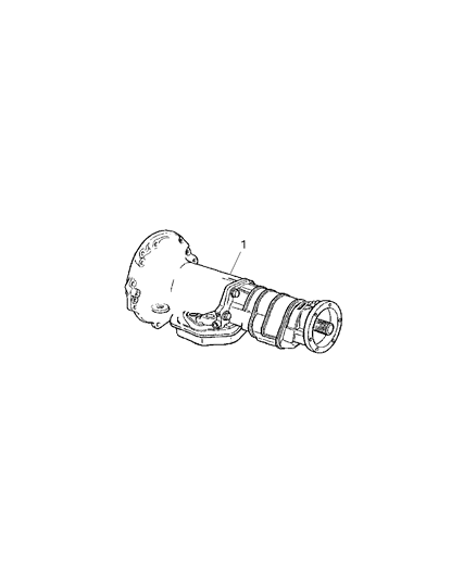 2001 Dodge Dakota O Drive Diagram for 52119428AA