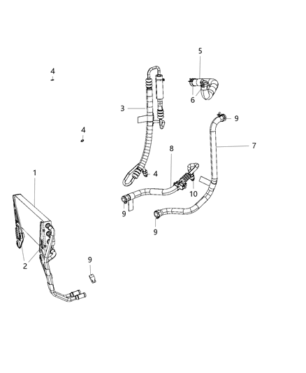 2020 Ram 3500 Power Steering Hose Diagram