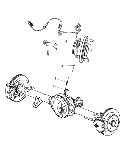 2009 Dodge Ram 2500 Sensors Brakes Diagram