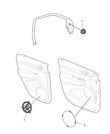 2011 Jeep Grand Cherokee Speakers Doors Diagram