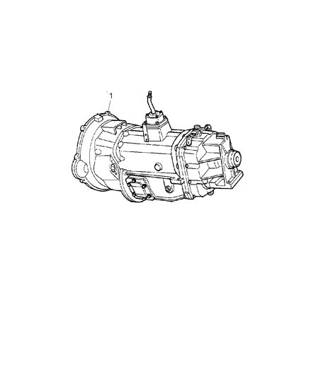 2002 Dodge Ram 2500 Transmission Assembly Diagram 2