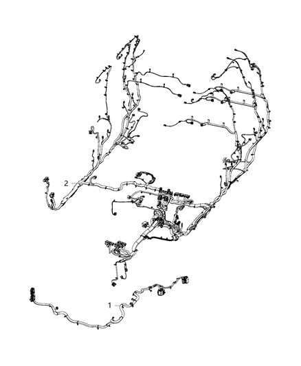 2019 Ram 1500 Wiring, Suspension Diagram