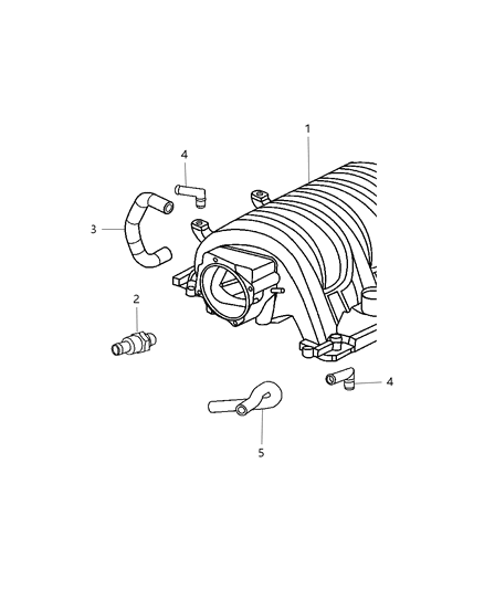 2006 Jeep Grand Cherokee Crankcase Ventilation Diagram 4