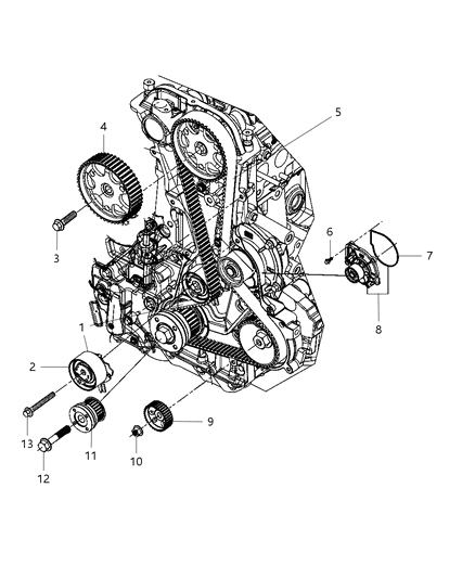 2012 Jeep Wrangler Timing System Diagram 2