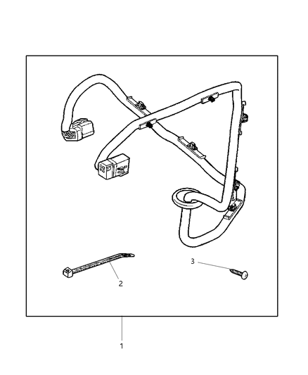 2001 Dodge Ram 2500 Wiring Kit - Trailer Tow Diagram