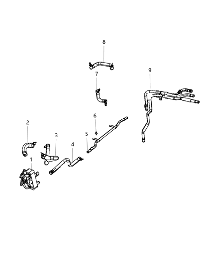 2020 Dodge Charger Heat Exchanger Diagram