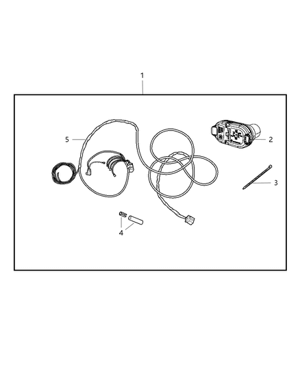 2011 Jeep Grand Cherokee Wiring Kit - Trailer Tow Diagram