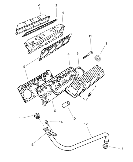 2001 Dodge Ram Van Cylinder Head Diagram 2