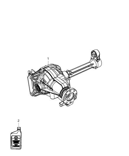 2011 Dodge Nitro Front Axle Assembly Diagram