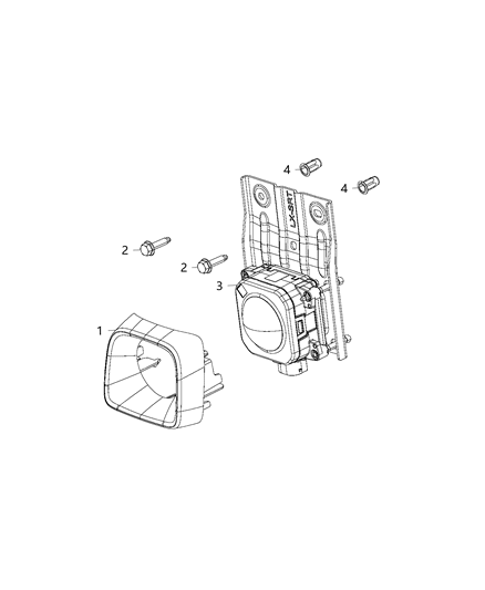 2020 Chrysler 300 Sensors - Body Diagram 4