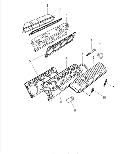 2001 Dodge Dakota Cylinder Head Diagram 4