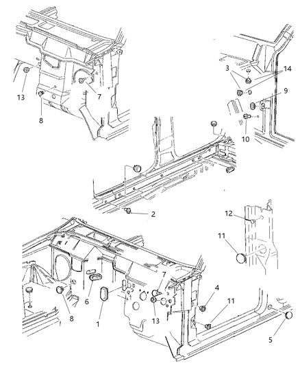 1999 Jeep Cherokee Plugs Diagram