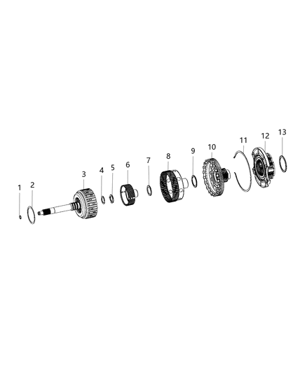 2020 Ram 3500 Gear Train Diagram 3