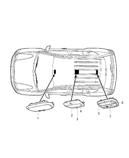 2008 Jeep Patriot Lamps Interior Diagram