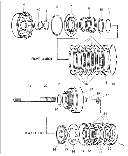 2002 Dodge Ram Wagon Clutch Diagram 1