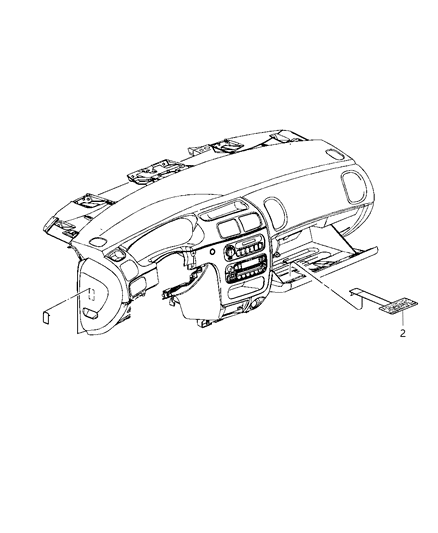 2020 Chrysler 300 Instrument Panel Diagram