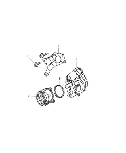 2008 Jeep Grand Cherokee Throttle Body Diagram