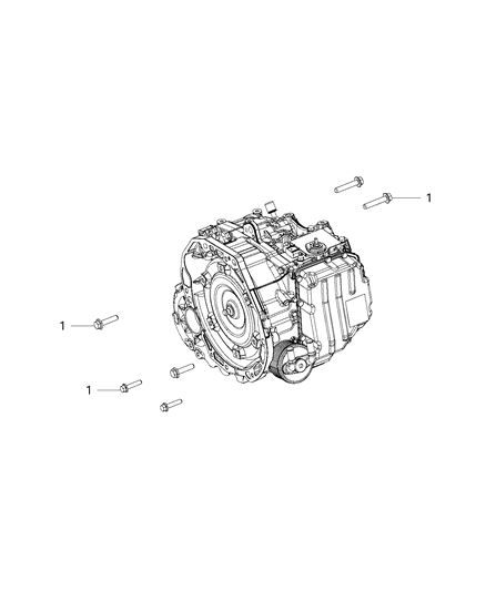 2020 Jeep Renegade Mounting Bolts Diagram 2