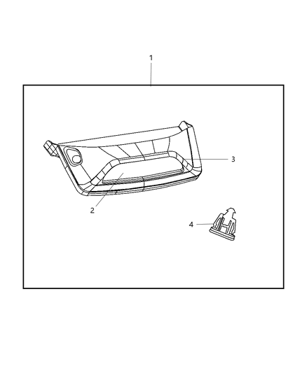 2010 Dodge Caliber Spoiler Kit Diagram