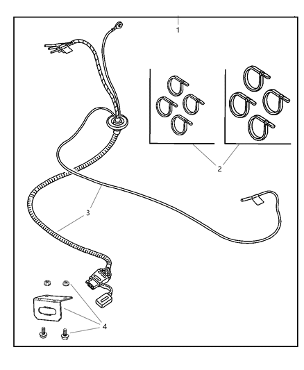 2005 Dodge Neon Wiring Package - Trailer Tow Diagram