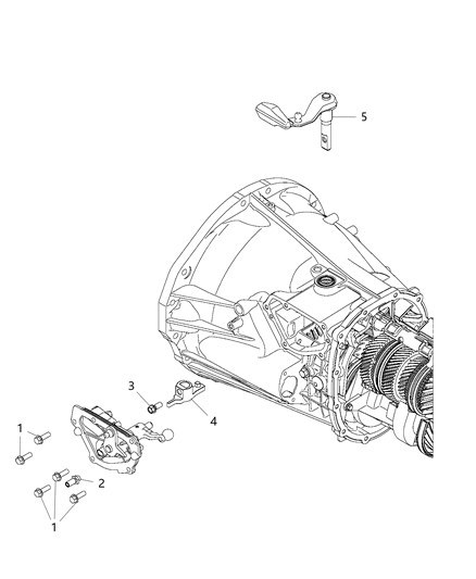 2020 Jeep Wrangler Case & Related Parts Diagram 13