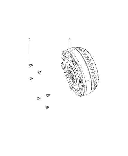 2009 Dodge Ram 2500 Torque Converter Diagram 1