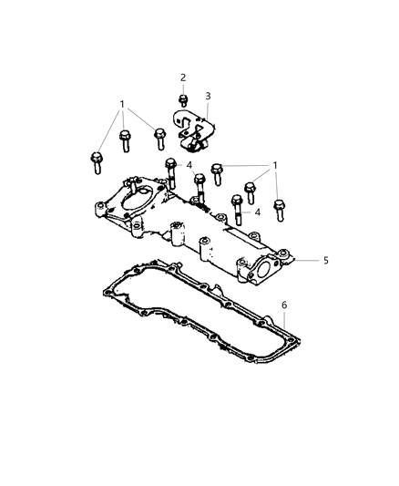 2015 Ram ProMaster 3500 Intake Manifold Diagram 1