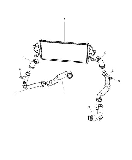 2008 Chrysler Sebring Charge Air Cooler Diagram