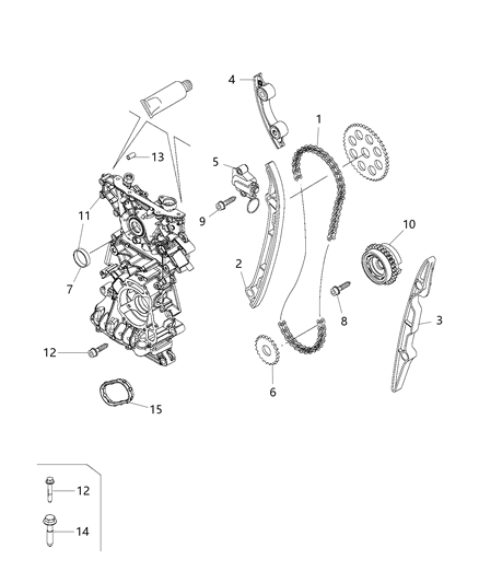 2019 Jeep Renegade Timing System Diagram 1