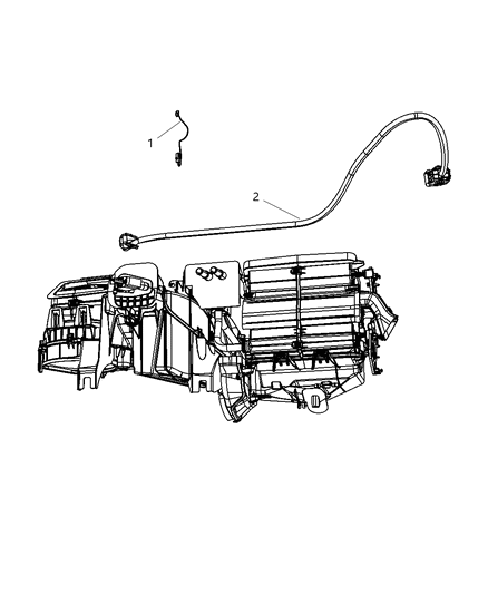 2011 Jeep Liberty Wiring - A/C & Heater Diagram