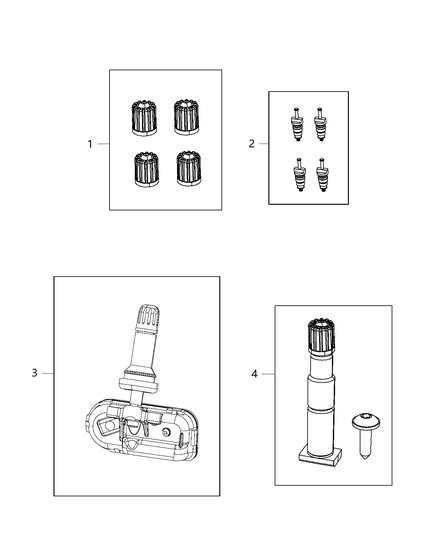 2015 Ram 1500 Tire Monitoring System Diagram