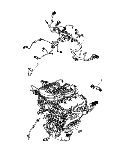 2007 Dodge Nitro Wiring-Transfer Case Jumper Diagram for 4801800AA