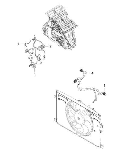 2020 Jeep Renegade Wiring - A/C & Heater Diagram