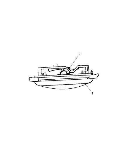 1998 Dodge Neon Lamps, Cargo, Dome, Courtesy Diagram